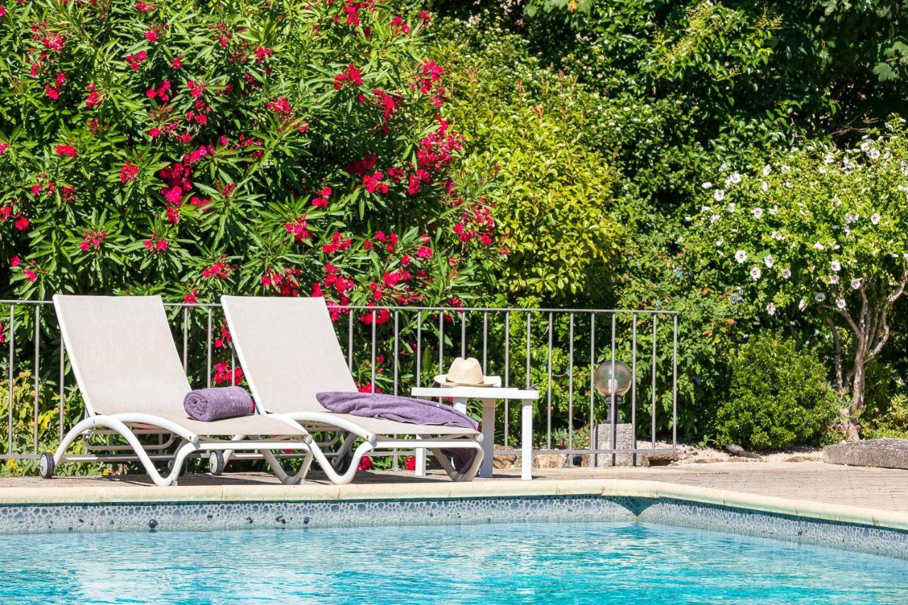 Sérignan-du-Comtat Le Pre Du Moulin - Maison Alonso - Hotel & Restaurant מראה חיצוני תמונה