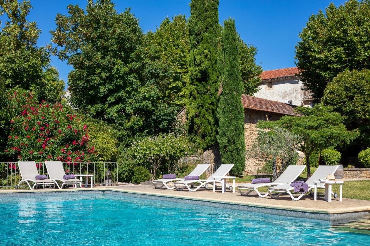 Sérignan-du-Comtat Le Pre Du Moulin - Maison Alonso - Hotel & Restaurant מראה חיצוני תמונה