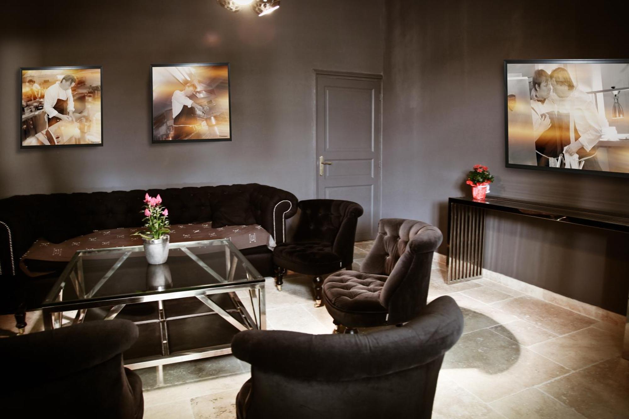 Sérignan-du-Comtat Le Pre Du Moulin - Maison Alonso - Hotel & Restaurant מראה חיצוני תמונה